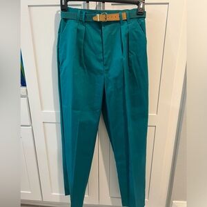 Vintage Chic pants with elastic sides